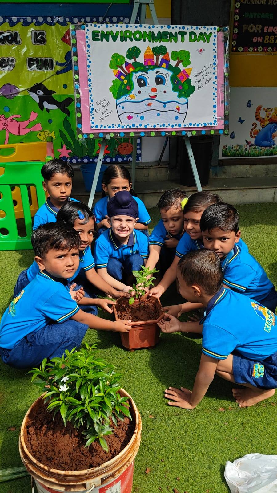 Environment Day Planting Activity